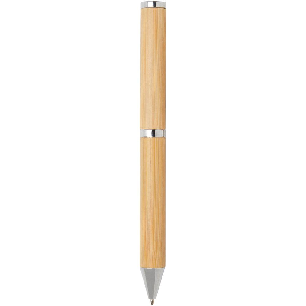 Apolys Kugelschreiber und Tintenroller Geschenkset aus Bambus 