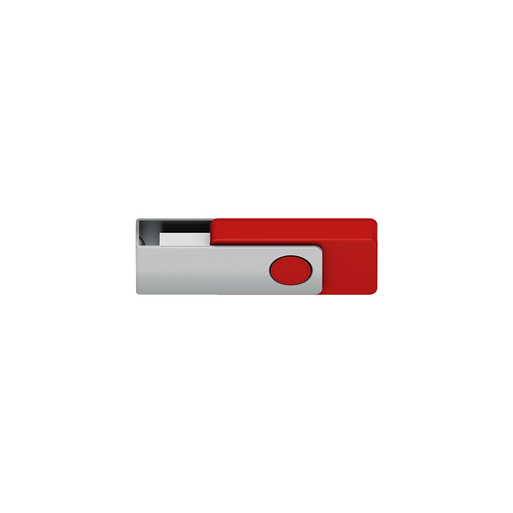 Klio-Eterna - Twista high gloss Mc USB 2.0 - USB-Speicher mit drehbarem Schutzbügelrot