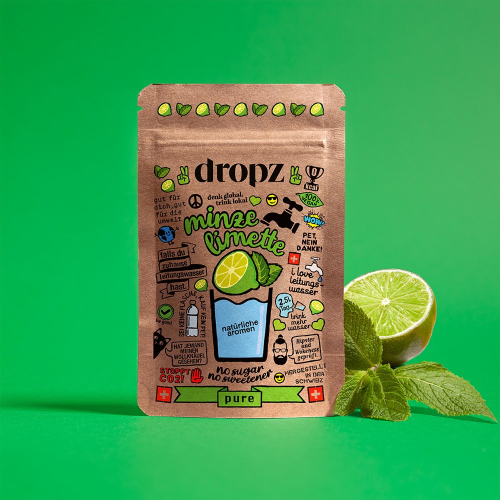 dropz Bag "PURE" - Mint Lime