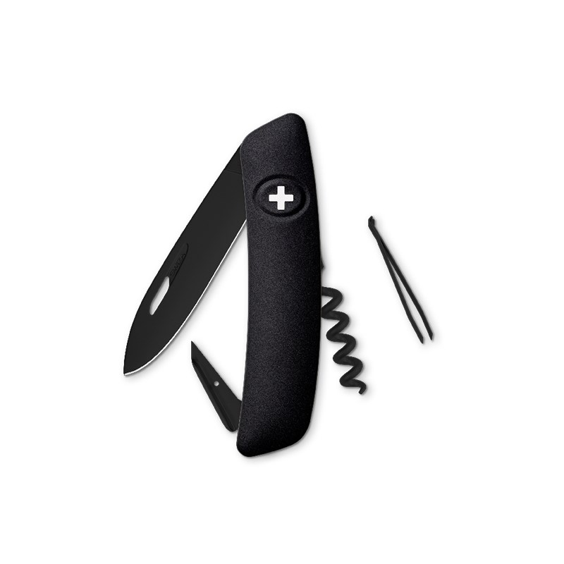 SWIZA® Taschenmesser - D01 All Black Schwarz