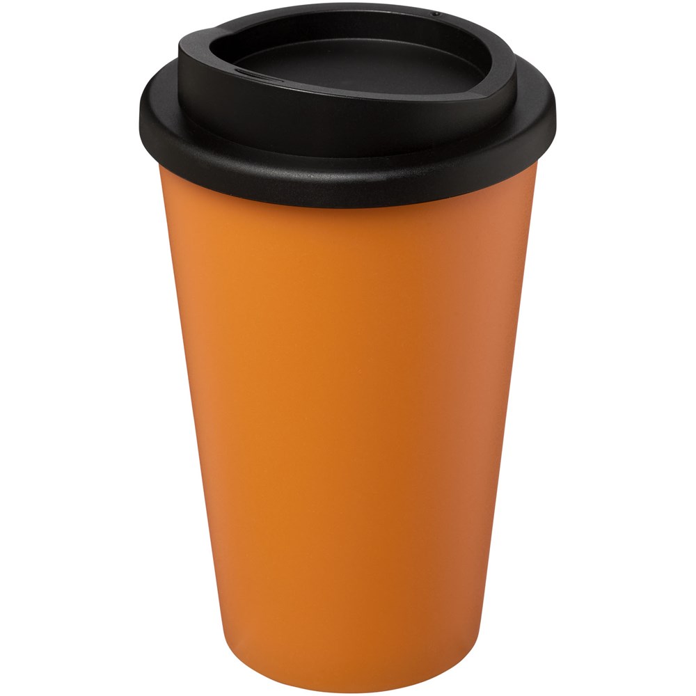 Americano® 350 ml Isolierbecher - orange, schwarz