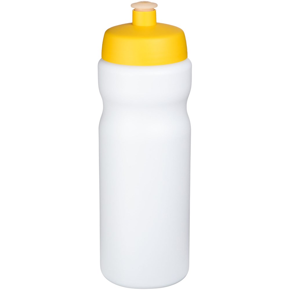 Baseline® Plus 650 ml Sportflasche - weiss, gelb