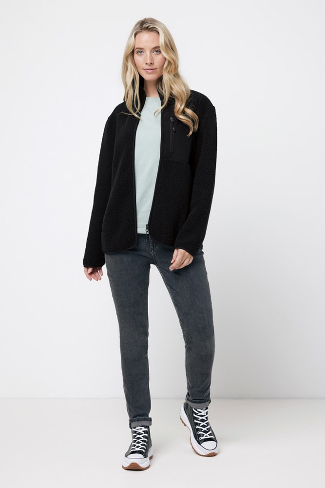 IQONIQ Diran Fleecejacke aus recyceltem Polyesterflor