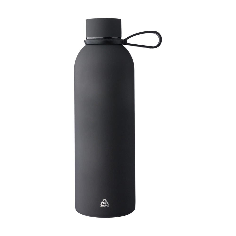 Trinkflasche Sena | Recycelt | 500 ml - schwarz