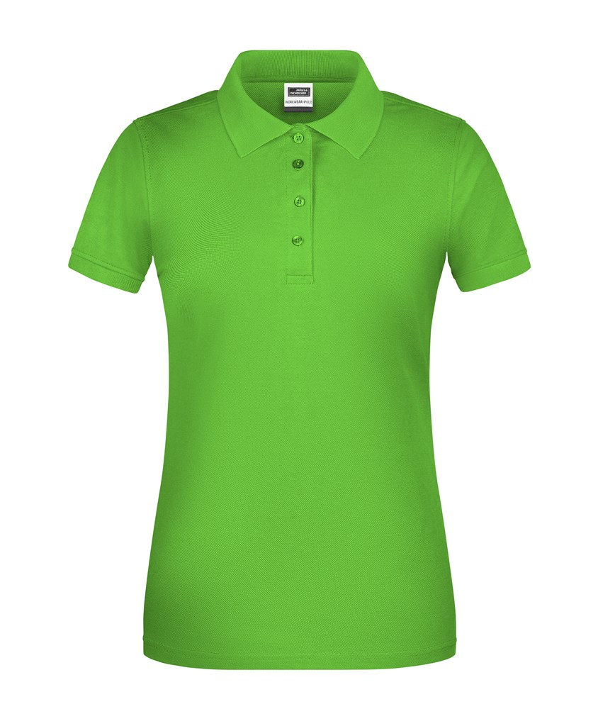 Ladies' ORGANIC Workwear Polo   OCS Blended - Lime-green (ca. Pantone 360C)