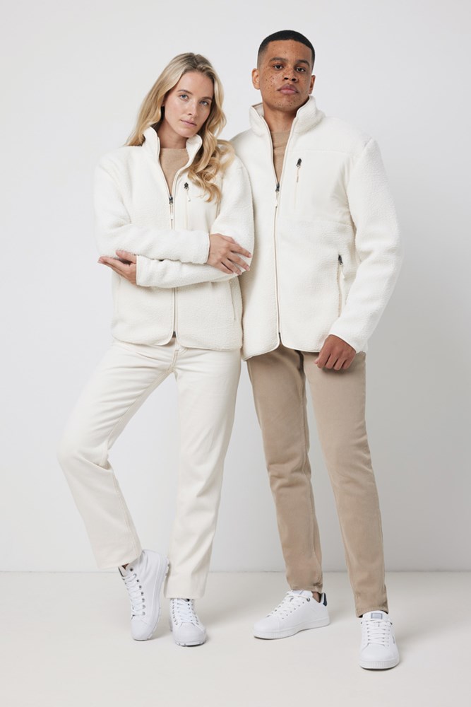 IQONIQ Diran Fleecejacke aus recyceltem Polyesterflor