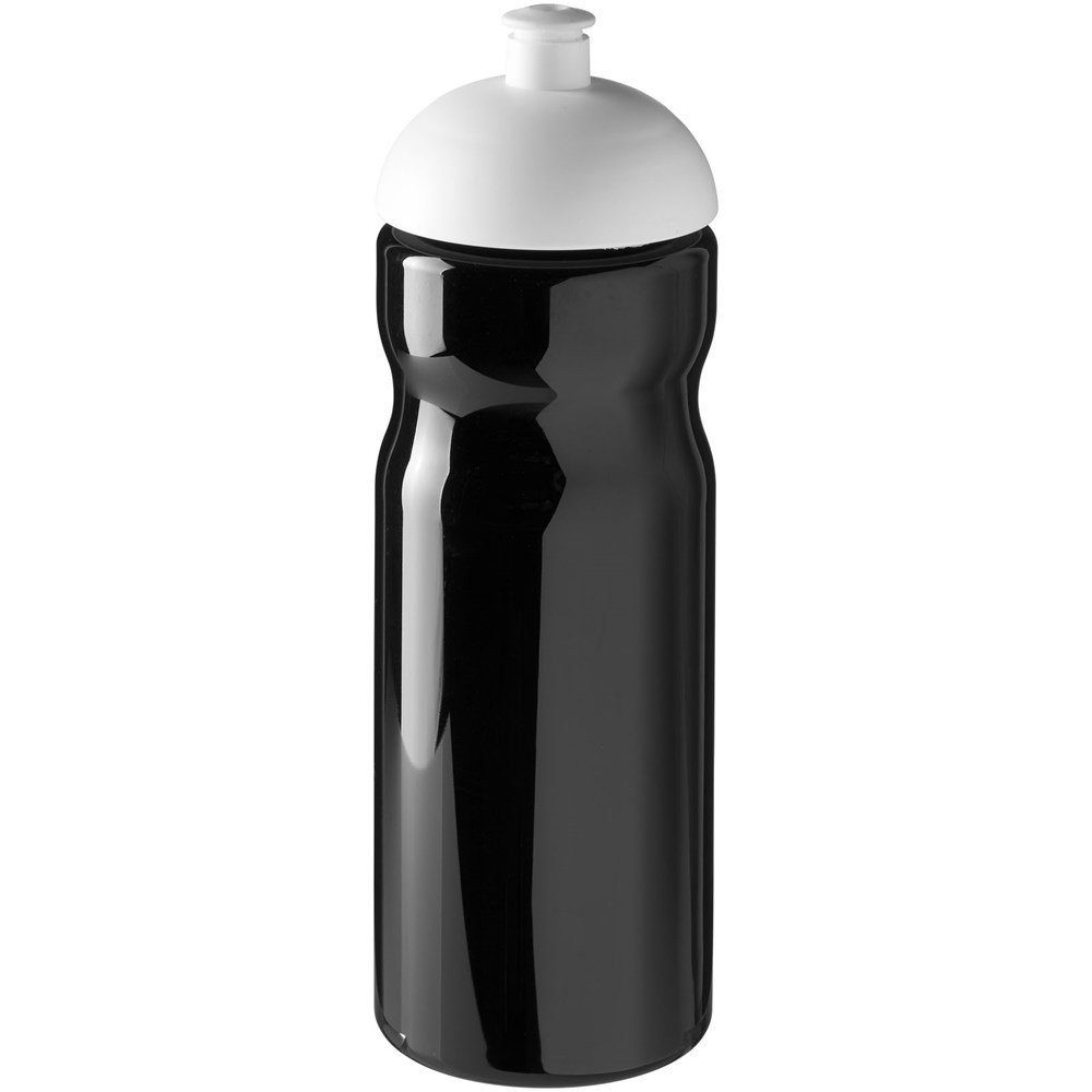 H2O Active® Base 650 ml Sportflasche mit Stülpdeckel - schwarz, weiss