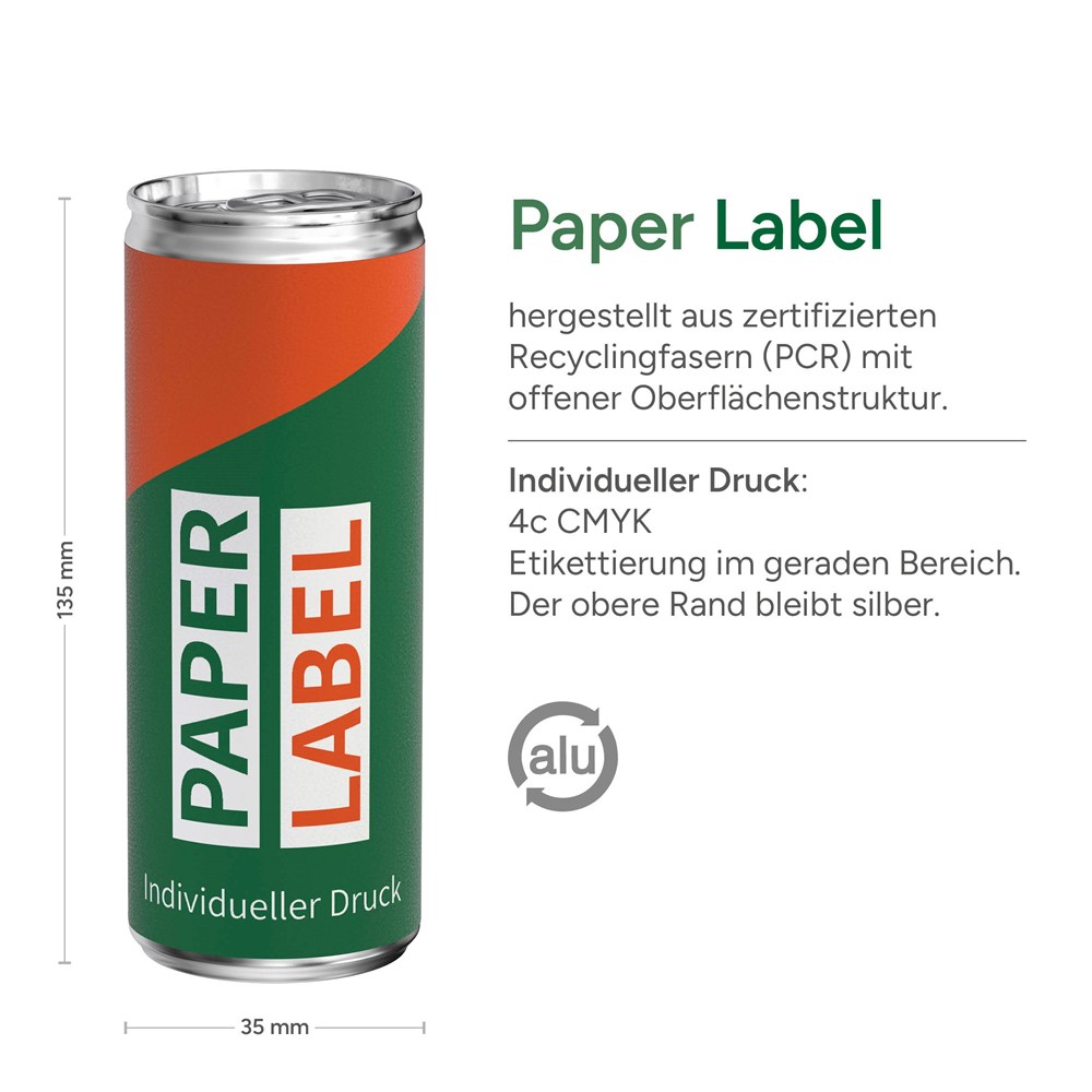 Apfelspritzer Paper Label