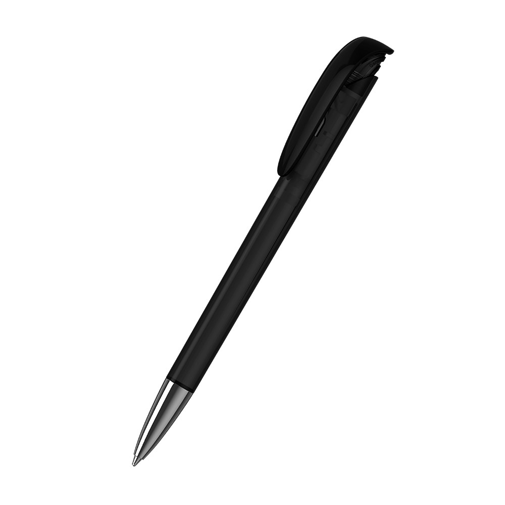 Klio-Eterna - Jona transparent Mn - Retractable ballpoint pen