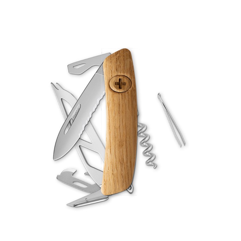 SWIZA® Taschenmesser - CH05T R All Matt  Oak