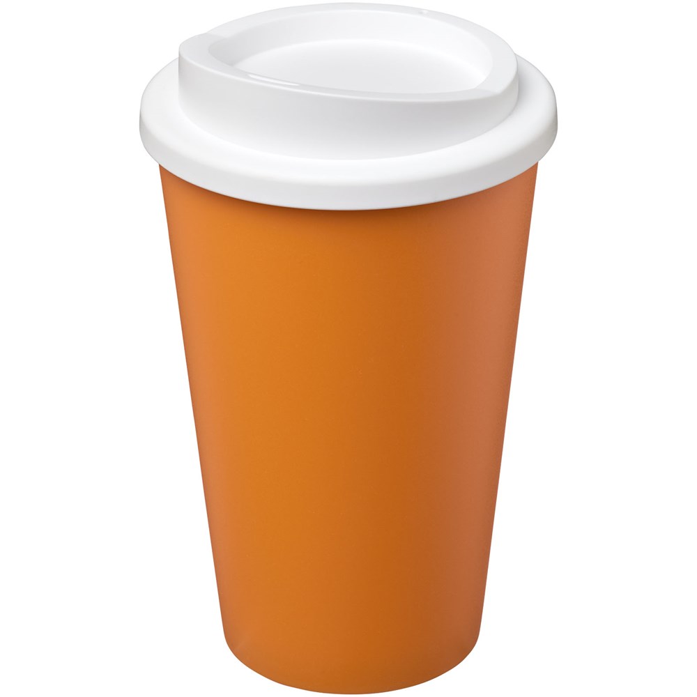 Americano® 350 ml Isolierbecher - orange, weiss