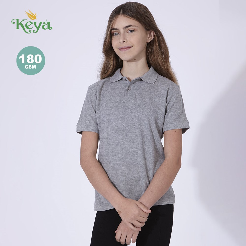 Kinder Farbe Polo-Shirt "keya" YPS180