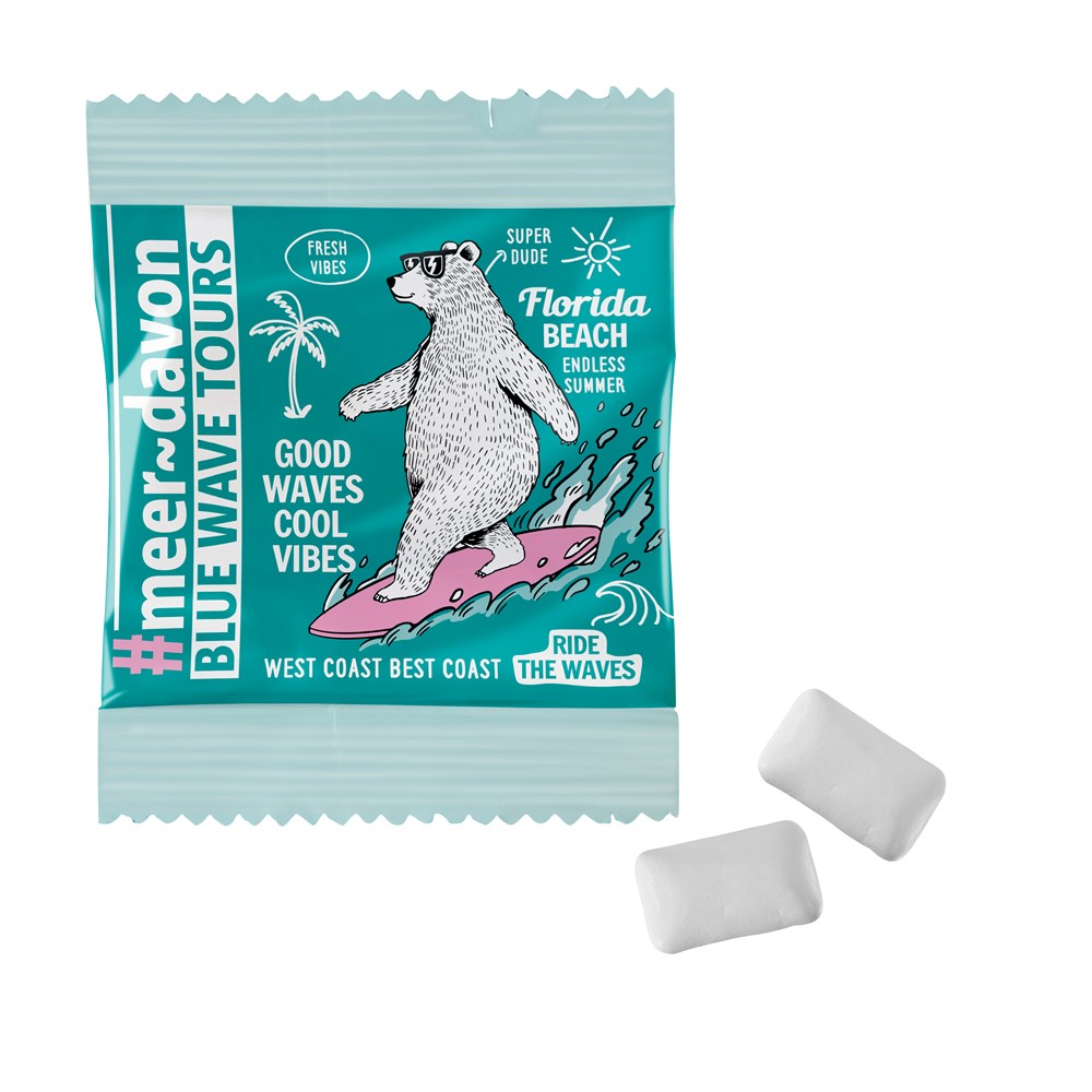 Chewing Gum Duo in Foil Bag
