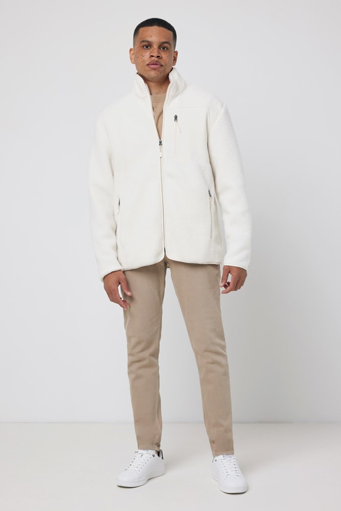 IQONIQ Diran Fleecejacke aus recyceltem Polyesterflor