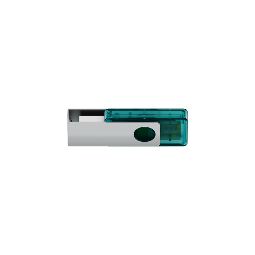 Klio-Eterna - Twista ice Ms USB 2.0 - USB-Speicher mit drehbarem Schutzbügeltürkis ice