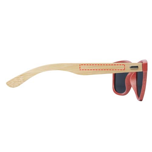 Sun Ray Bambus Sonnenbrille