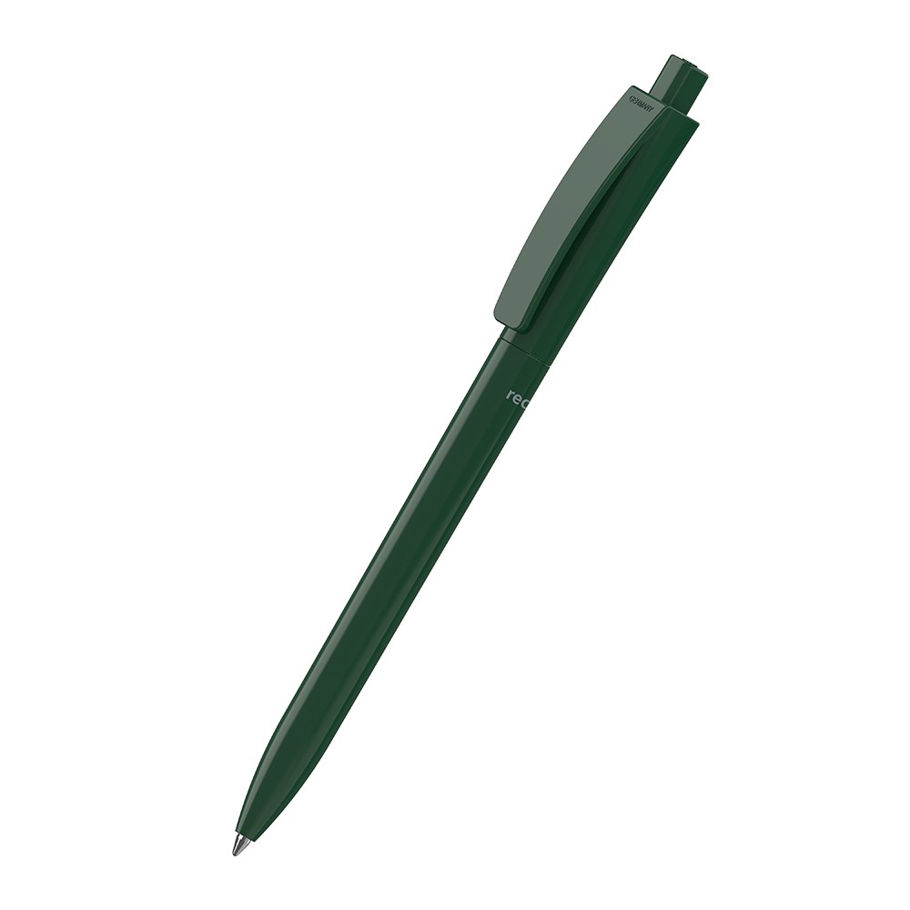 Klio-Eterna - Qube recycling - Druckkugelschreiberdunkelgrün