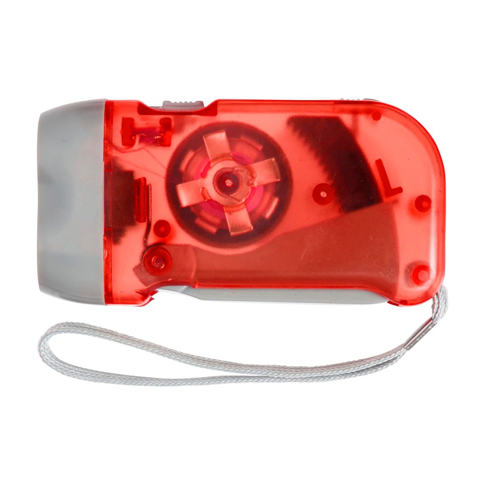 Solar-Taschenlampe Tristan - rot