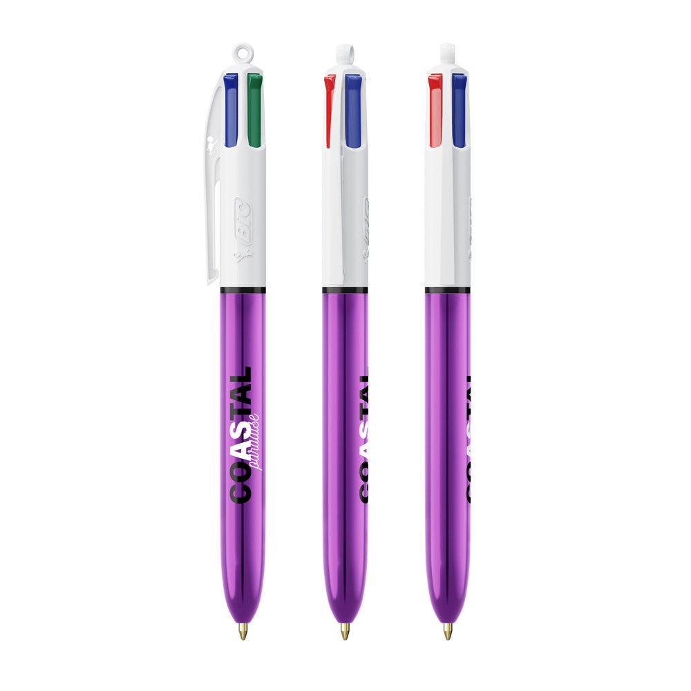 BIC® 4 Colours Shine Kugelschreiber