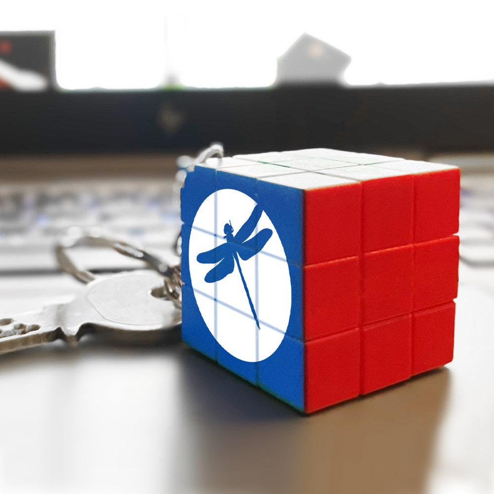 Schlüsselanhänger Magic-Cube