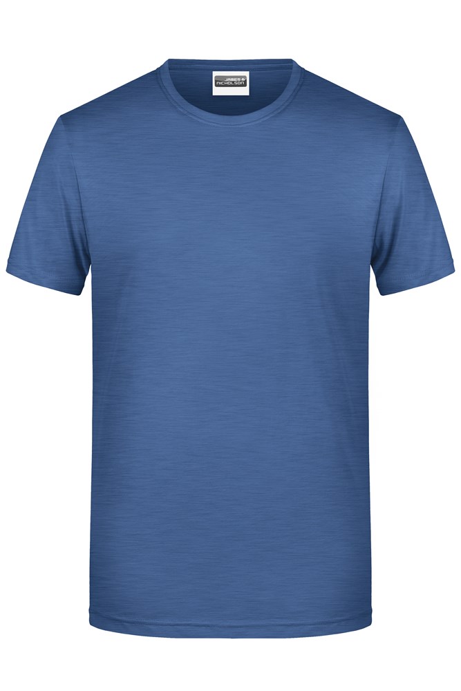 Men's Basic-T   OCS Standard - Light-denim-melange (ca. Pantone 534C)