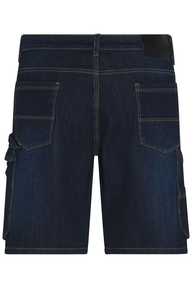 Workwear Stretch-Bermuda-Jeans