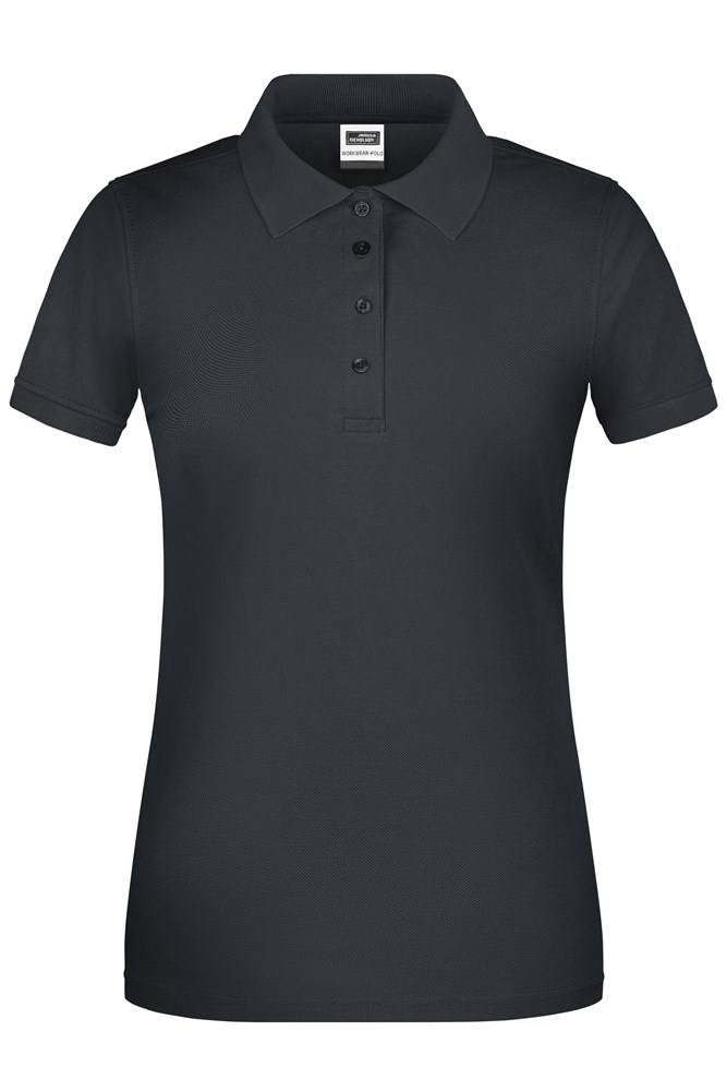 Ladies' ORGANIC Workwear Polo   OCS Blended - Carbon (ca. Pantone 425U)