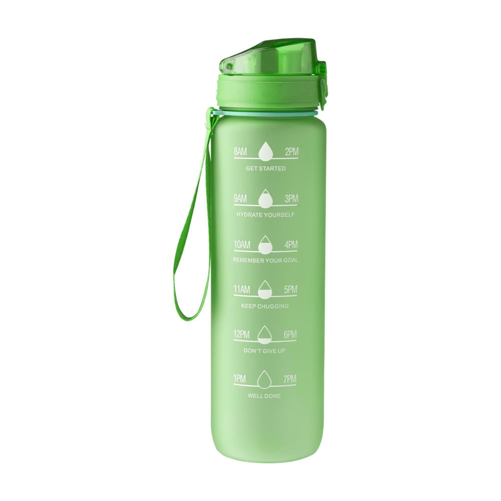 Trinkflasche Brinley | Recycelt | 1 l - Hellgrün