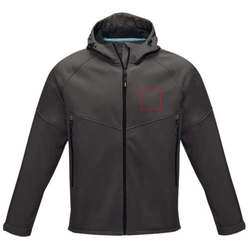 Coltan men’s GRS recycled softshell jacket