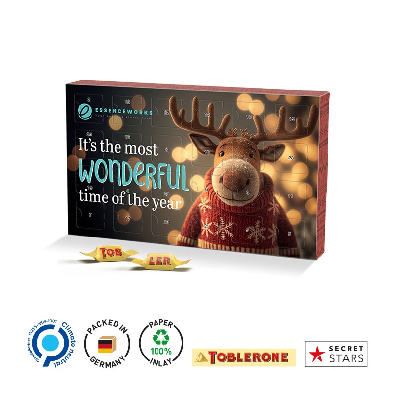 Adventskalender Eco L, Toblerone Tiny