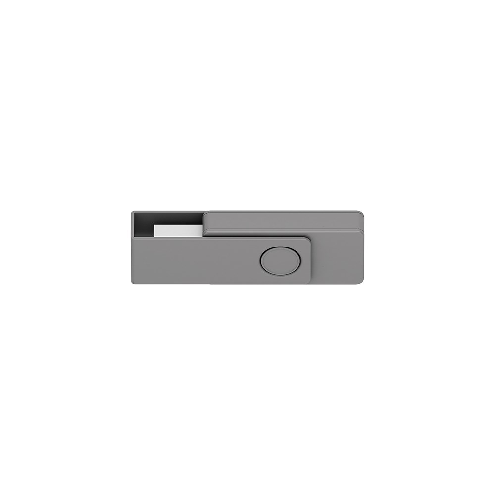 Klio-Eterna - Twista high gloss USB 3.0 - USB-Speicher mit drehbarem Schutzbügelgrau