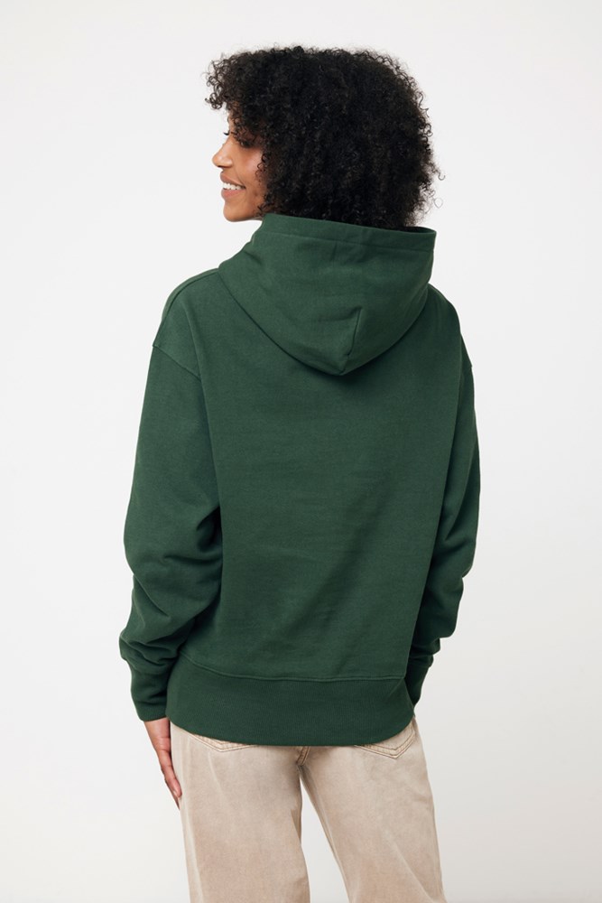 Iqoniq Yoho recycled cotton relaxed hoodie