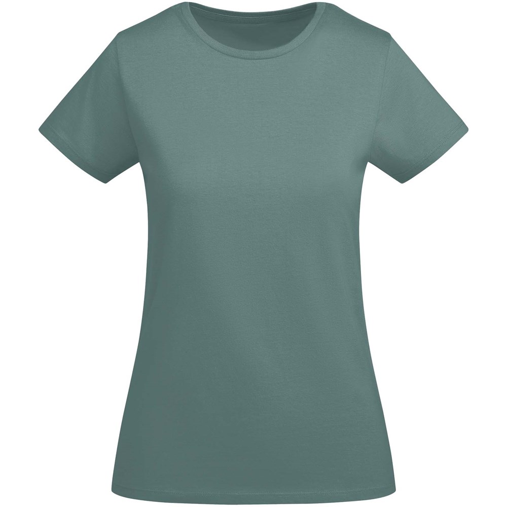 Breda T-Shirt aus Bio-Baumwolle für Damen - calm blau