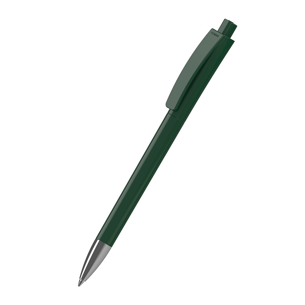Klio-Eterna - Qube high gloss Mn - Druckkugelschreiberdunkelgrün