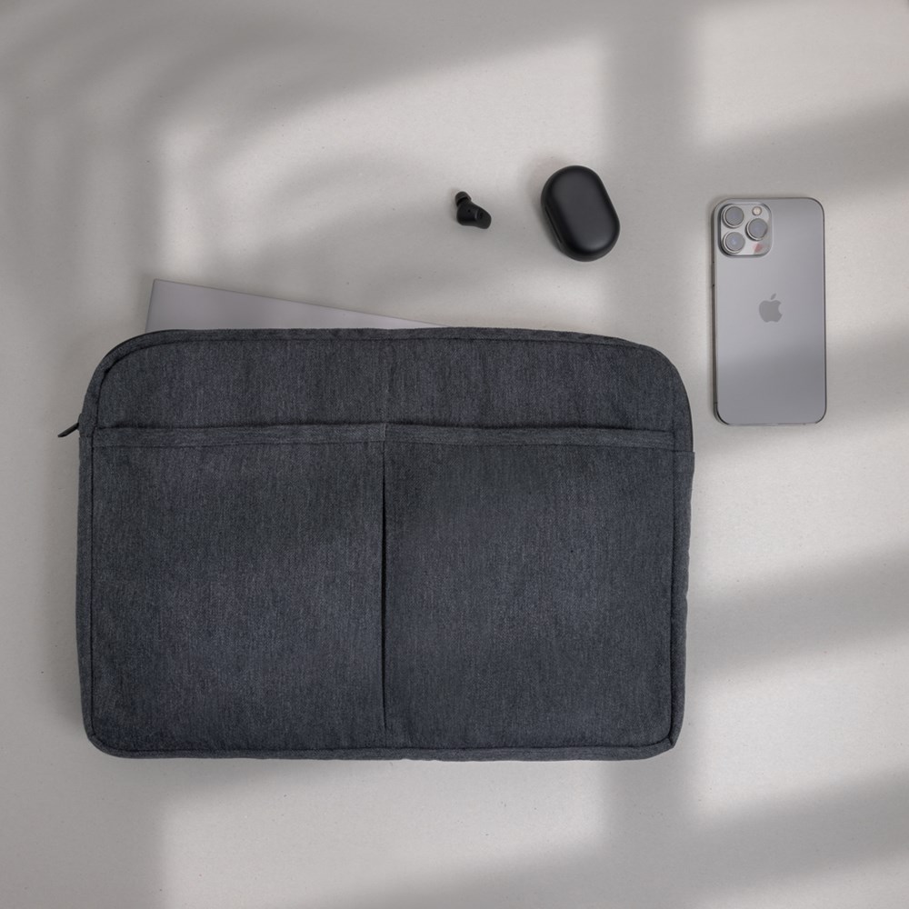 Laluka AWARE™ 15,6" Laptoptasche aus recycelter Baumwolle