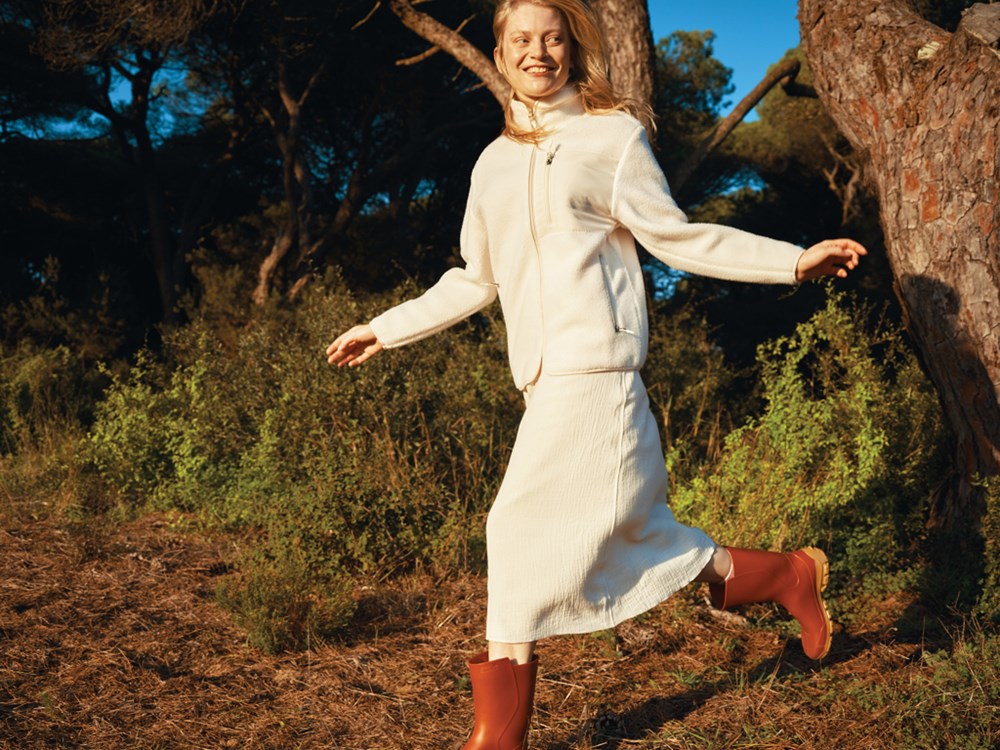 IQONIQ Diran Fleecejacke aus recyceltem Polyesterflor