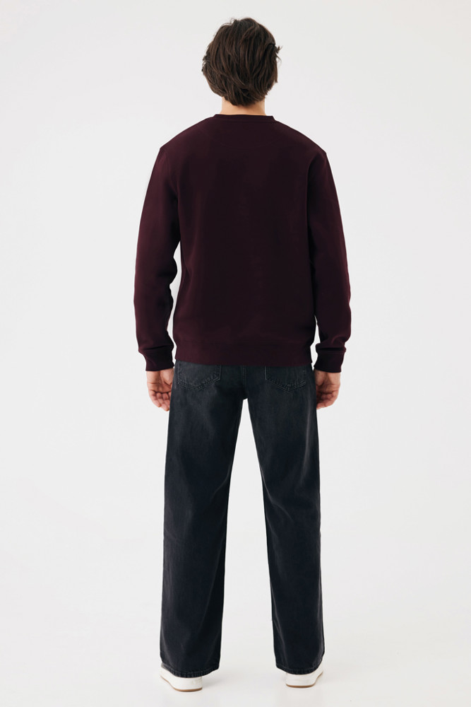 IQONIQ Torla Rundhals-Pullover aus recycelter Baumwolle