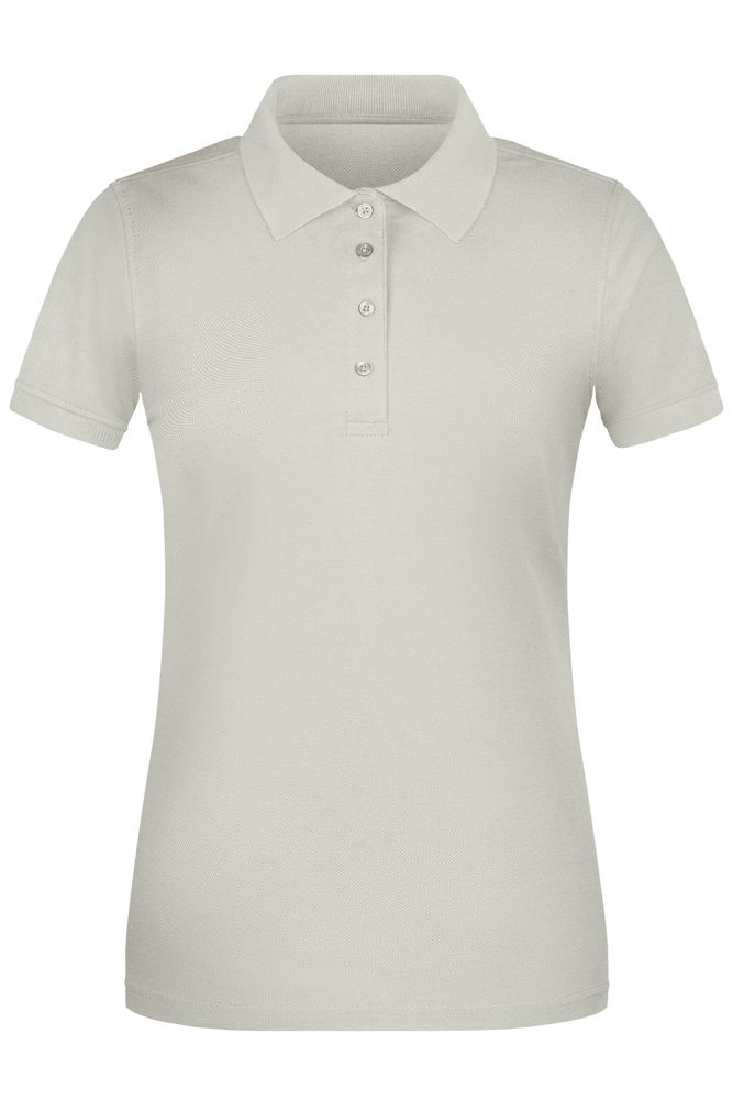 Ladies' ORGANIC Workwear Polo   OCS Blended - Cement (ca. Pantone 2330 CP)