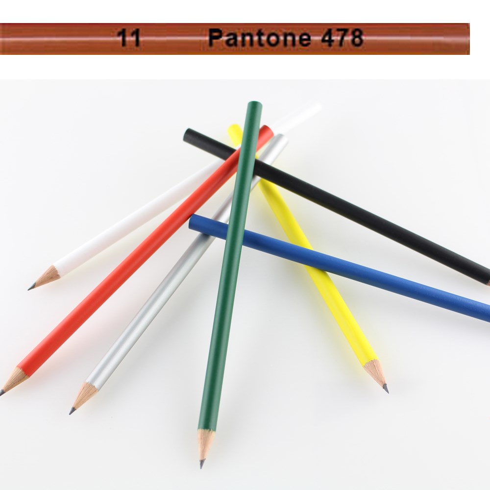 Bleistift FSC 17.5 cm - 6-eckig - Braun