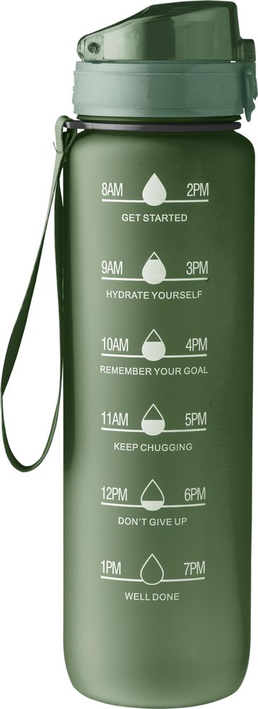 rPET-Trinkflasche (1000 ml) Brinley - Grün