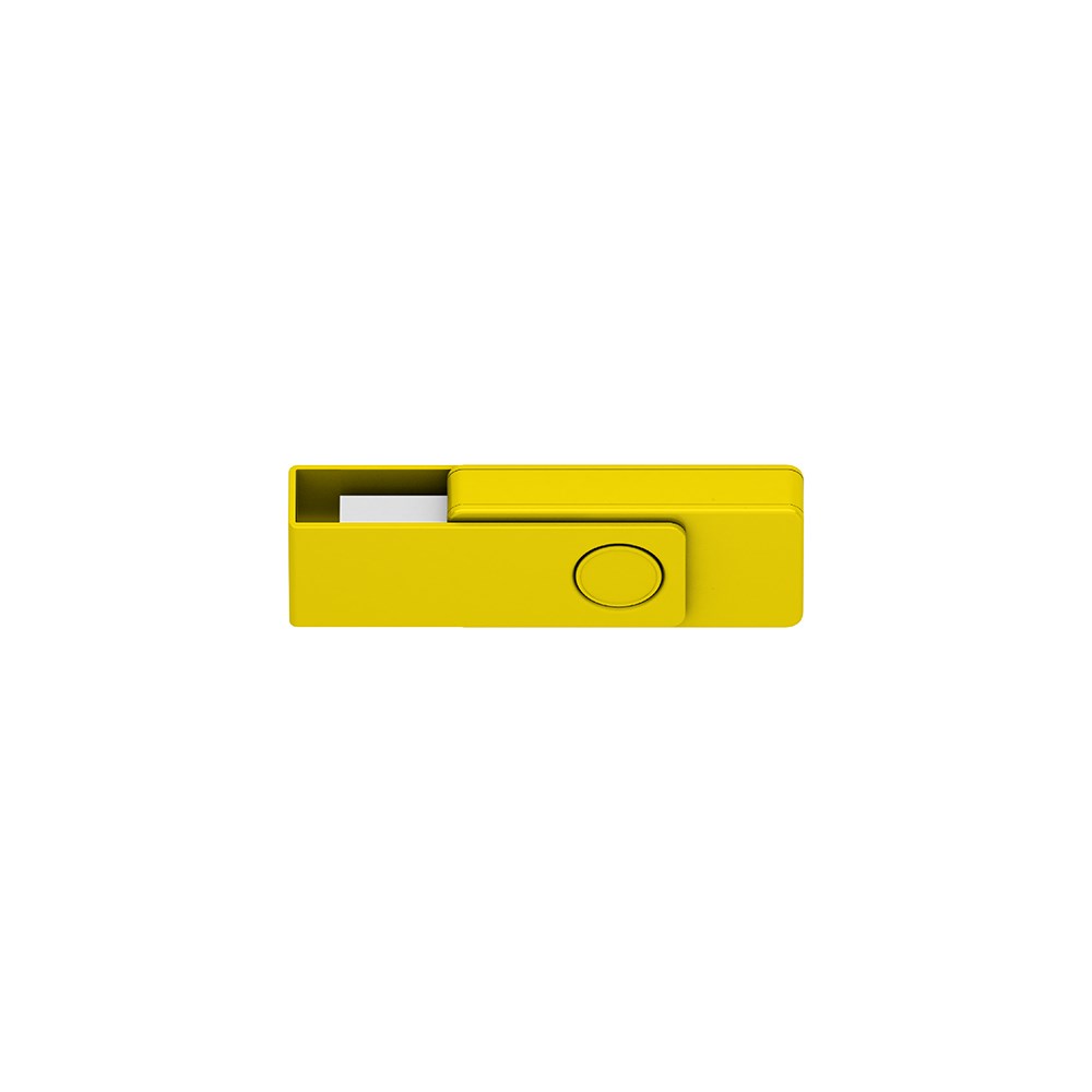 Klio-Eterna - Twista high gloss USB 2.0 - USB-Speicher mit drehbarem Schutzbügelgelb