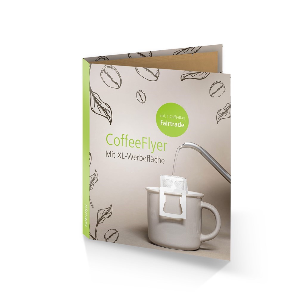 CoffeeFlyer - Fairtrade - naturbraun