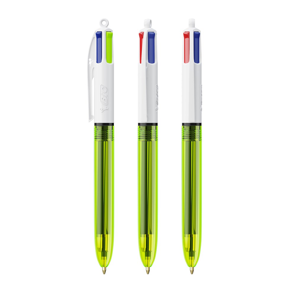 BIC® 4 Colours Fluo Kugelschreiber