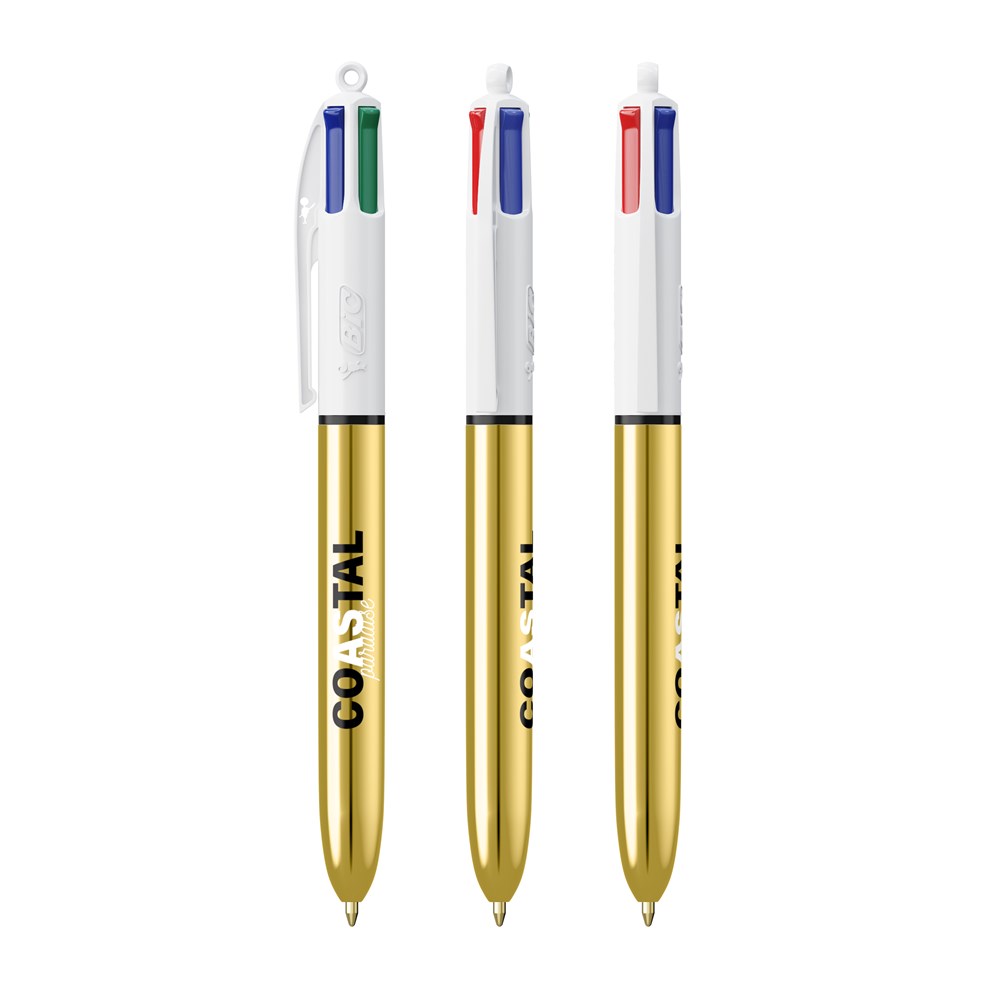 BIC® 4 Colours Shine Kugelschreiber