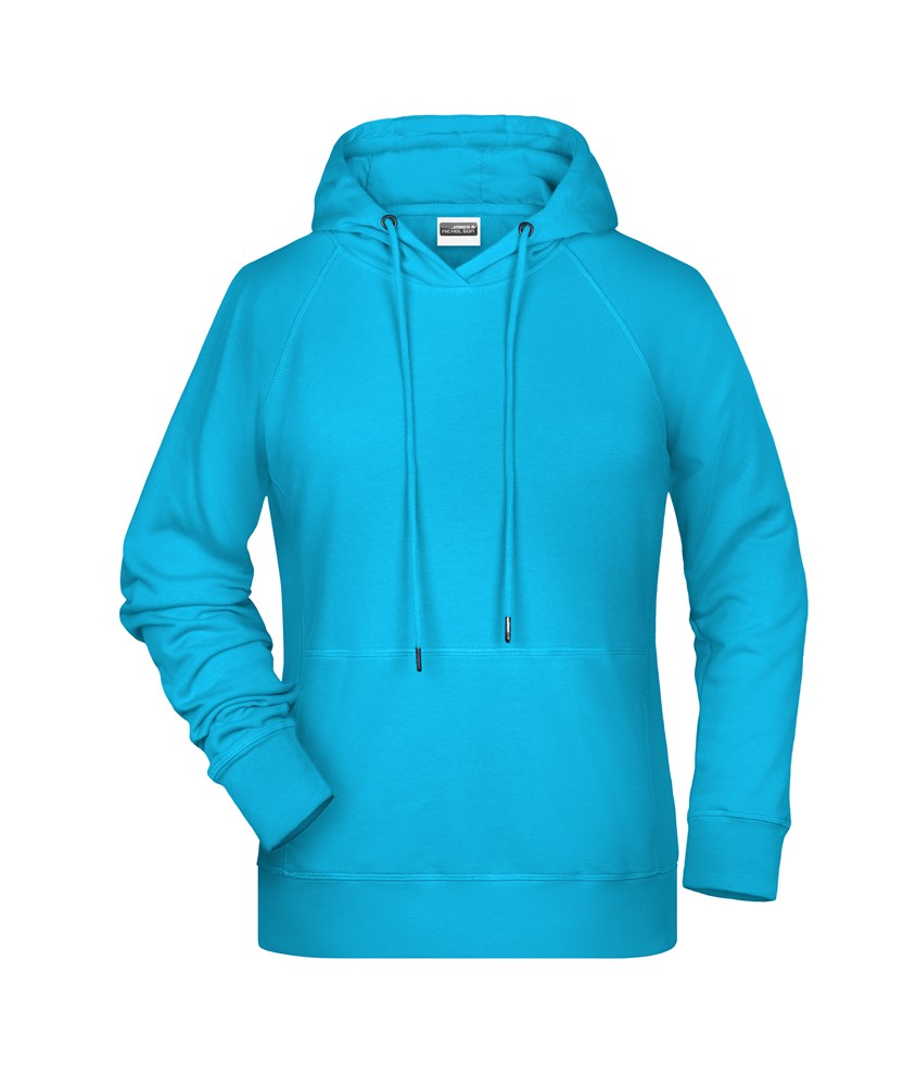 Ladies' Hoody   OCS Blended & RCS - Turquoise (ca. Pantone 312C)