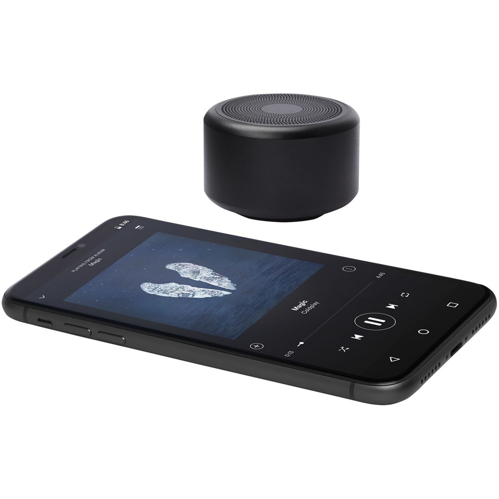 Rise 3 W Mini-Bluetooth®-Lautsprecher aus recyceltem RCS Aluminium 