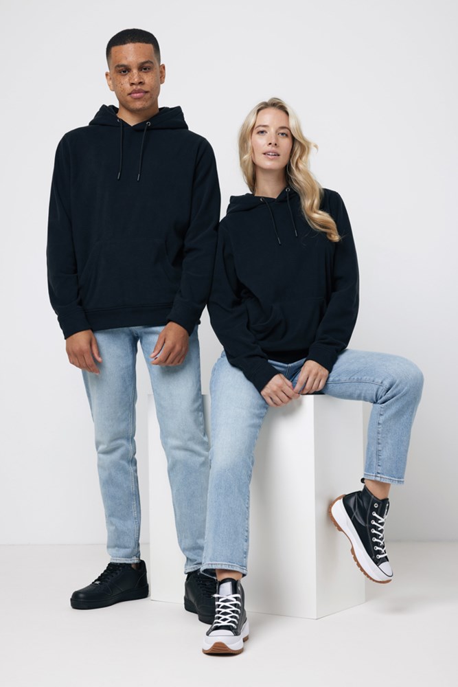 IQONIQ Trivor Mikrofleece-Kapuzen-Pulli aus recyc. Polyester