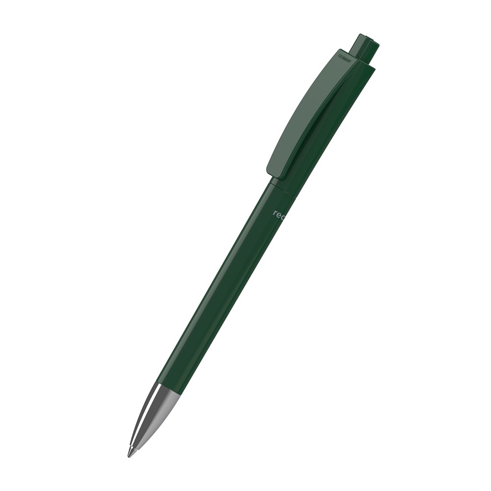 Klio-Eterna - Qube recycling Mn - Druckkugelschreiberdunkelgrün