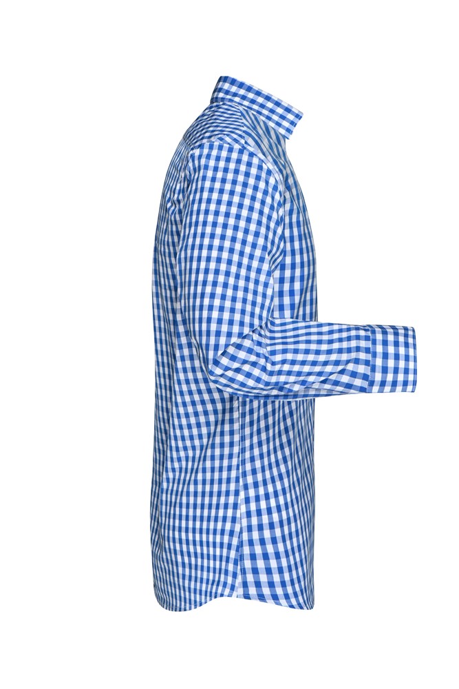 Chemise Vichy manches longues homme