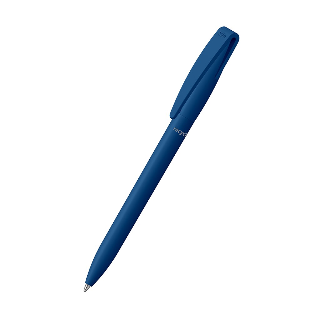 Klio-Eterna - Cobra matt recycling - Twist action ballpoint penmedium blue